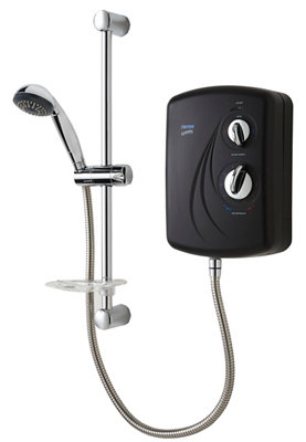 Triton Enrich Black Electric Shower8.5Kw from B&Q