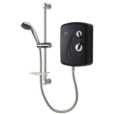 Triton Enrich Black Electric Shower10.5Kw from B&Q