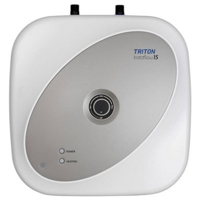 B&Q -  Instaflow 2Kw 15 Litre Stored Hot Water Heater Under Sink Single Point