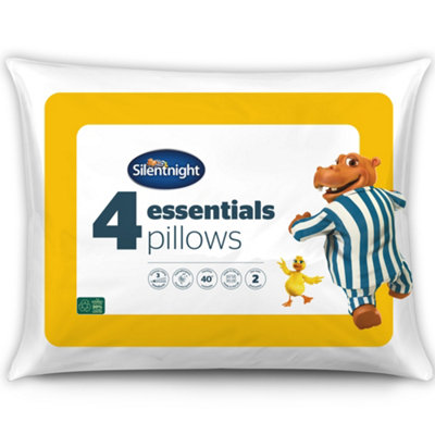 Silentnight Classic Hollowfibre Pillow - 4 Pack White - Image 5
