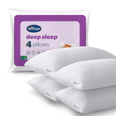 Silentnight Deep Sleep Pillow4 Pack from B&Q