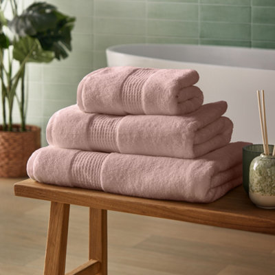 Silentnight Luxury Cotton - Bath Towel - Pink