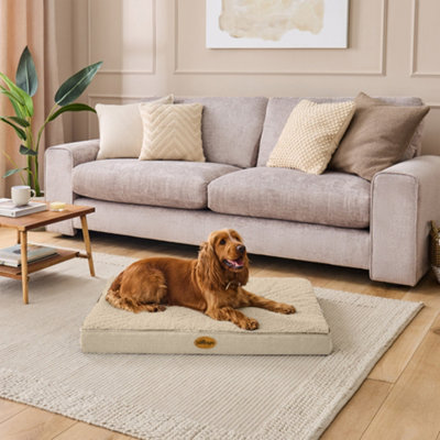 Silentnight Crate Mattress Pet BedNatural from B&Q