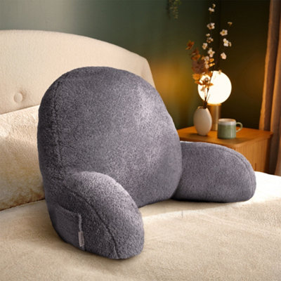 Silentnight Cosy Cuddle CushionGrey from B&Q
