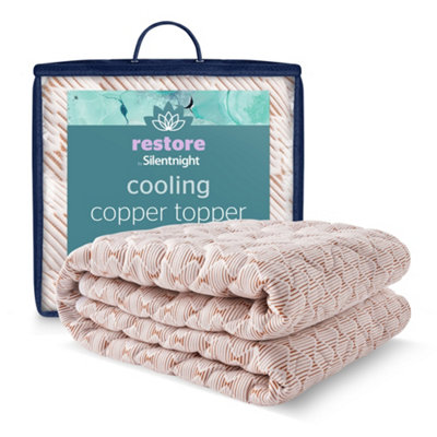 Silentnight Restore Cooling Copper Mattress Topper Superking from B&Q
