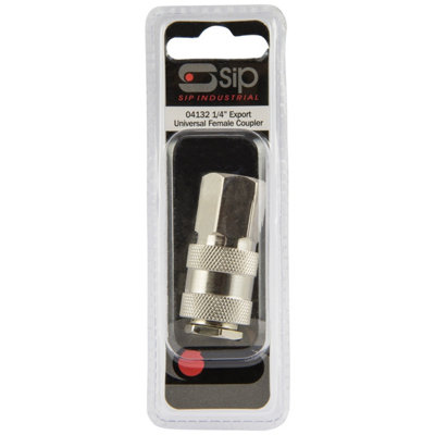 Sip Type 25 Euro Coupler 1/4" Bsp Female ThreadL3 X W4.5 X H14 Cm from B&Q