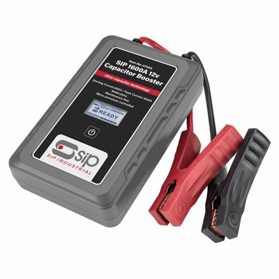 Sip 1600A 12V Capacitor BoosterL6 X W15 X H24 Cm from B&Q