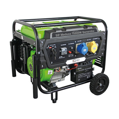 B&Q -  Medusa T5500W Petrol GeneratorFrame Mounted Generator Petrol Engine