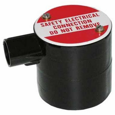 Greenbrook Ecb Norslo Earth Rod Connection Box Pvc (Black) from B&Q