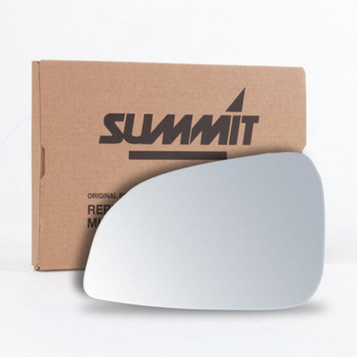 B&Q -  Stick-On Standard Mirror Glass Left Fits Vauxhall Astra H Astra J Sri Sxi