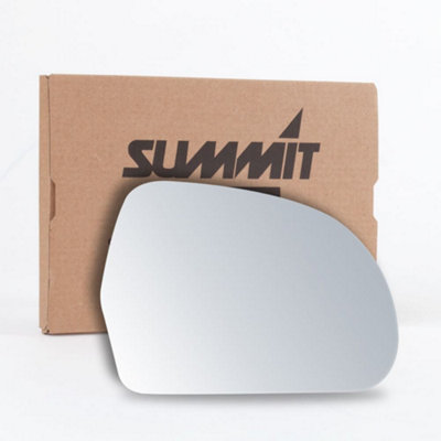 B&Q -  Stick-On Standard Mirror Glass Right Fits Audi A3 A4 A5 A6 A8 Q3 Rs4 S4