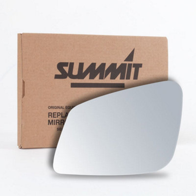 B&Q -  Stick-On Standard Mirror Glass Left For Bmw 1 2 3 4 5 6 7 Series X1 X2 Z4