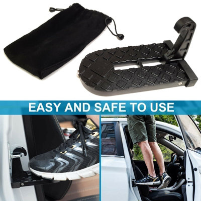 Summit Car Van Door Latch Side Step Easy Access For Roof Rack Bars Top Box from B&Q
