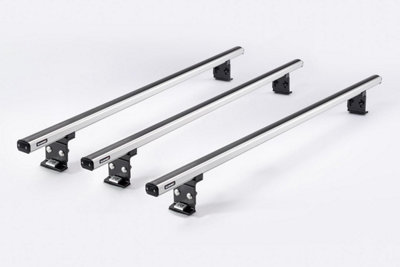 Summit Sulc-001 Aluminium Fixed Point Roof Bars 130Cm Set Of 3 from B&Q