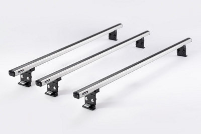 Summit Sulc-003 Aluminium Fixed Point Roof Bars 130Cm Set Of 3 from B&Q