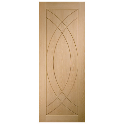 Xl Joinery Internal Oak Treviso Door 1981 X 838 X 35mm (33") from B&Q