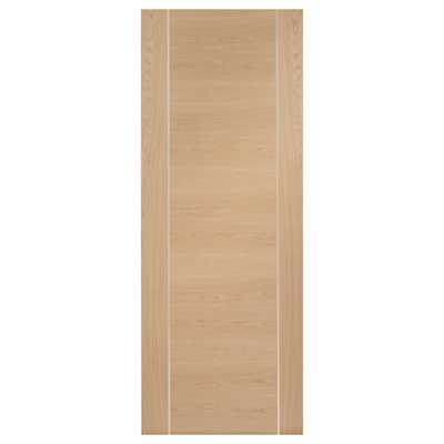 Xl Joinery Internal Oak Pre-Finished Forli Door 1981 X 838 X 35mm (33") from B&Q