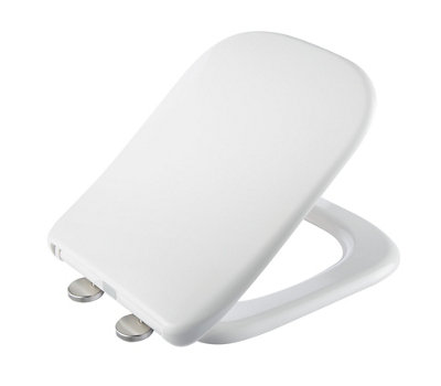 Bemis Teramo Square Slow Close Top Fix Quick Release Toilet Seat 350Mm Width - 2400Cl000 5012799283033 - Image 6