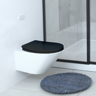 Bemis Hudson Ultra-Fix Matt Black from B&Q