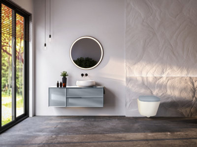 Bemis Hudson Ultra-Fix Matt Concrete from B&Q