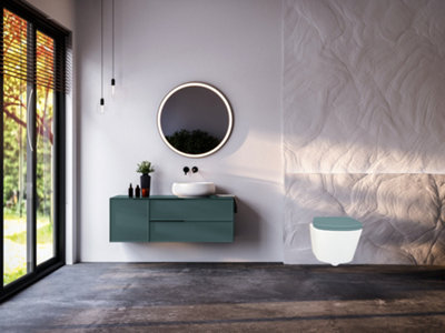 Bemis Hudson Ultra-Fix Matt Pistachio from B&Q
