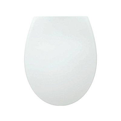 Bemis Duroplast Top Fix Slow Close Quick Release Toilet Seat 370 X 450 from B&Q