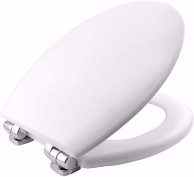 Bemis Silentium Slow Close Wood Toilet Seat from B&Q