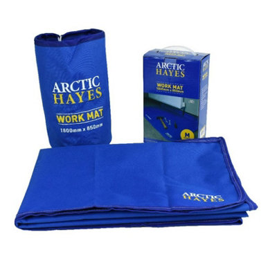 Arctic Hayes Plumbers Protective Work Mat Medium Anti Slip 1800mm 850mm Wm2 from B&Q