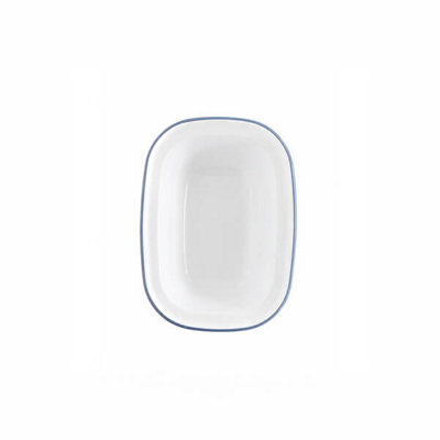 Falcon - Oblong Pie Dish - 16cm - White - Image 6