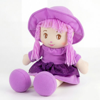 Bibi Doll Soft Rag Doll Bibi Doll 1St Traditional Baby Soft Fay 12 Inch Toy Girls Dolly Gift from B&Q