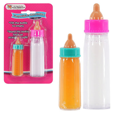 Bibi Doll Baby Dolls Magic Milk & Juice Bottle Accessories Set Girls Boys Toy Bibi Doll from B&Q