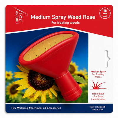 Watering Can Rose Attachment Medium Spray Oval Treating Weeds Fine As Rain #11 - Image 4