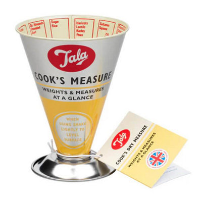 Tala Originals 1950S Yellow Cooks Measure from B&Q