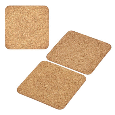 Tala Square Trivet Cork Hot Pot Stands Kitchen Countertop Protector 19.5Cm 2Pcs