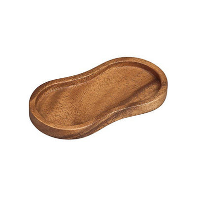 Tala Lacquered Acacia Mill Rest For Salt & Pepper Mills from B&Q