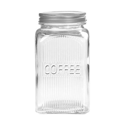 Tala Coffee 1250Ml Glass Jar With Screw Top Lid from B&Q