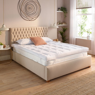 Slumberdown Sleep Soundly Climate Control Extra Deep 10Cm Mattress Topper