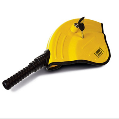 Maypole Steering Wheel Lock Universal Car & Van Dashboard Locking Device Yellow from B&Q