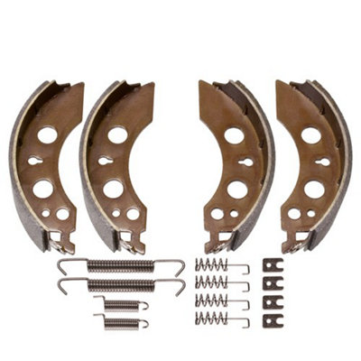 B&Q -  Brake Shoe Axle Alko 200 X 50mm Drum Trailer Caravan Brakes C/w Springs