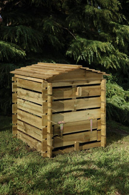 B&Q -  Beehive Wooden Garden Decorative Compost Bin