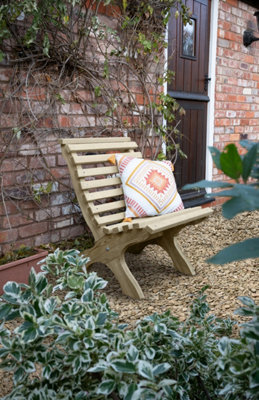 B&Q -  Kuba Wooden Garden Furniture Chair