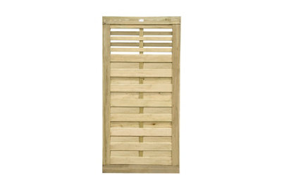 Forest Garden Modern Wooden Garden Gate 6Ft (1.80M High)