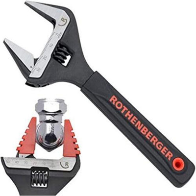 Rothenberger Wide Jaw Wrenches Up To 34mm70459 from B&Q