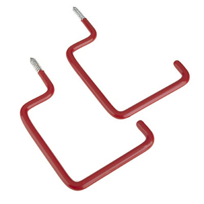 Rothley J-Shaped Ladder Storage HookPack Of 2 from B&Q