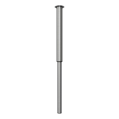Rothley Brushed Straight Table Leg (H)900mm (Dia)50mm from B&Q