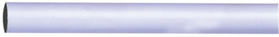 Colorail White Steel Round Wardrobe Rail(L)0.91M (Dia)19mm from B&Q