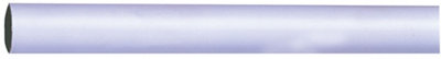 Colorail White Steel Round Wardrobe Rail(L)1.22M (Dia)19mm from B&Q