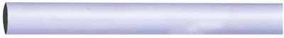 Colorail Steel Round Wardrobe Rail(L)2.44M (Dia)19mm from B&Q