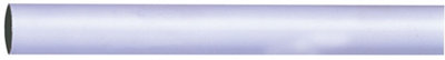 Colorail White Steel Round Wardrobe Rail(L)0.91M (Dia)25mm from B&Q