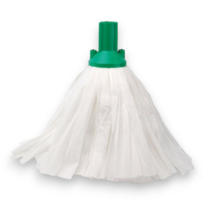 Robert Scott Big White Exel Socket Mop 117G Green from B&Q